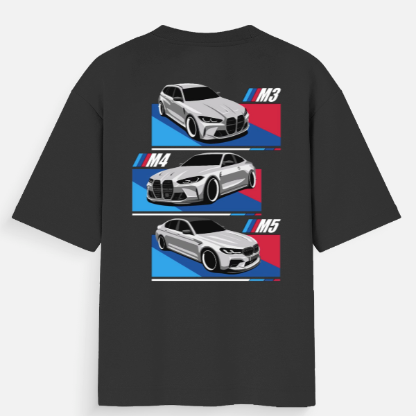 BMW (M3,M4,M5) Unisex Oversized Standard T-Shirt