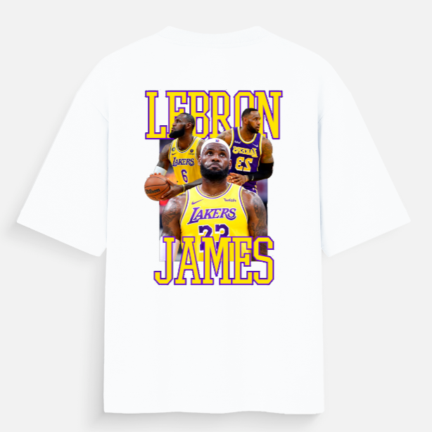 Lebron James 23 Lakers Unisex Oversized Standard T-Shirt
