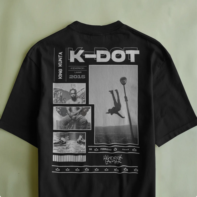 Kendrick Lamar Unisex Oversized Standard T-Shirt