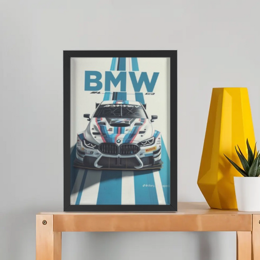 BMW Framed Poster