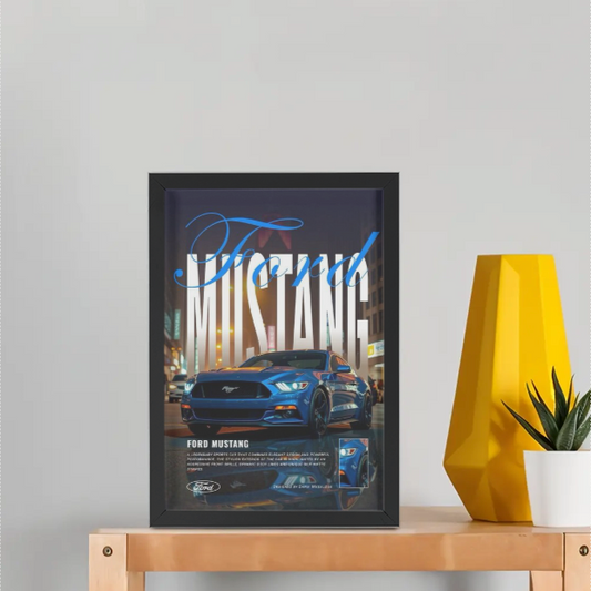 Mustang Framed Poster