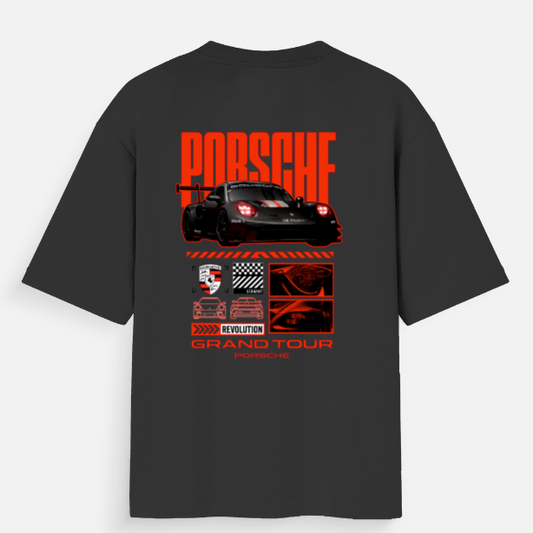 Porsche Unisex Oversized Standard T-Shirt