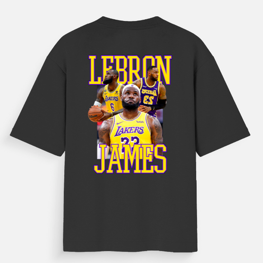 Lebron James 23 Lakers Unisex Oversized Standard T-Shirt