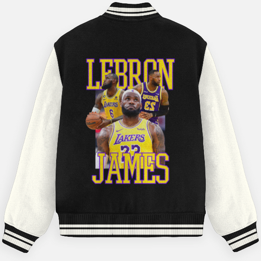Lebron James 23 Lakers Unisex Varsity Jacket